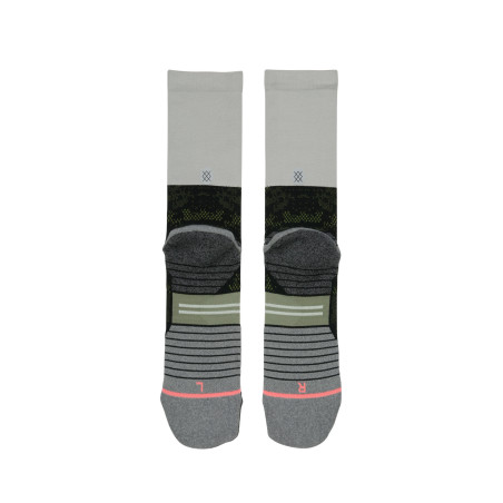 Chaussettes STANCE Femme Run Womens CORRAL W Gris / Kaki