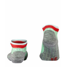 Chaussettes FALKE Femme RU4 Short Vert / Gris PE 2020 2