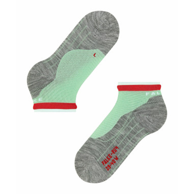 Chaussettes FALKE Femme RU4 Short Vert / Gris...