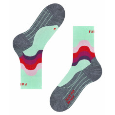 Chaussettes FALKE Femme RU4 Turquoise / Rose / Rouge AH 2020 2