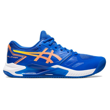 Chaussures ASICS Homme GEL-CHALLENGER 13 Terre Battue Bleu / Orange PE 2023