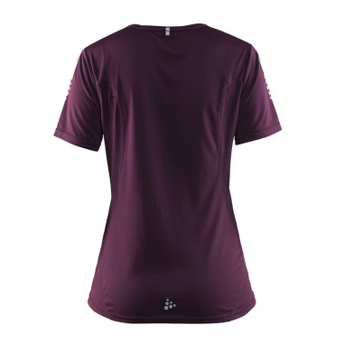 T-Shirt Running CRAFT Femme MIND SS TEE Violet