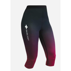 Collant Running RAIDLIGHT Femme 3/4 FRANCE Noir / Fushia...