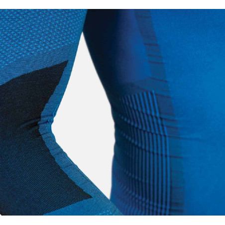 T-Shirt Running RAIDLIGHT Homme Manches Longues SEAMLESS Bleu / Noir AH 2023