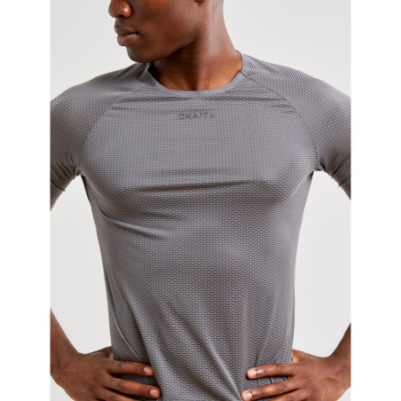 T-Shirt Running CRAFT Homme PRO DRY NANOWEIGHT Gris PE 2020