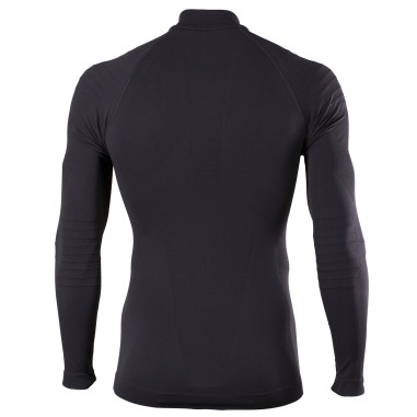 T-Shirt FALKE Homme ZipShirt Longs ML Noir AH 2018
