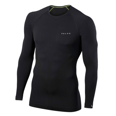 T-Shirt FALKE Homme Longs M Gris Clair AH 2018