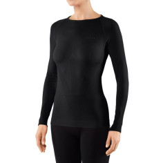 T-Shirt FALKE Femme Warm Longs ML Noir AH 2019
