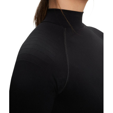 T-Shirt FALKE Femme Manches Longues WARM Noir...