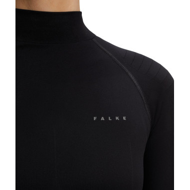 T-Shirt FALKE Femme Manches Longues WARM Noir...