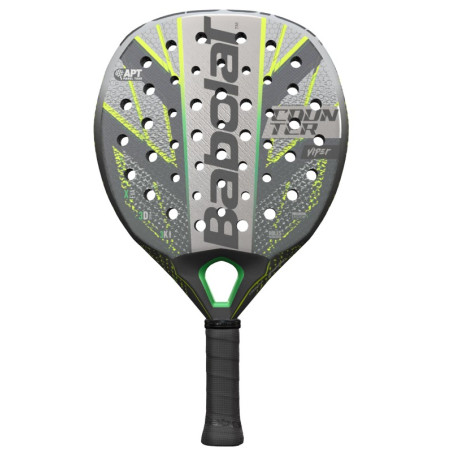 Raquette Padel BABOLAT COUNTER VIPER APT Vert / Noir / (365 g) 2023