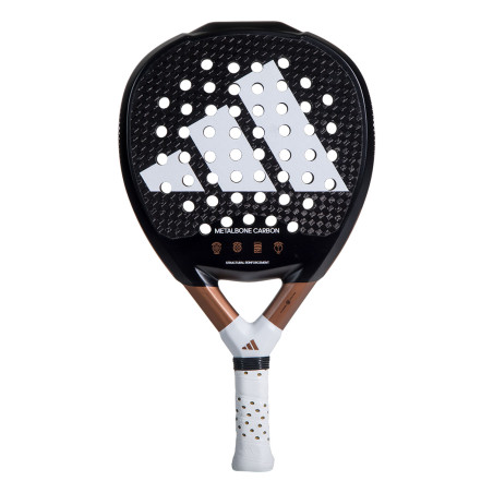 Raquette Padel ADIDAS METALBONE CARBON (360g) Noir / Blanc 2023