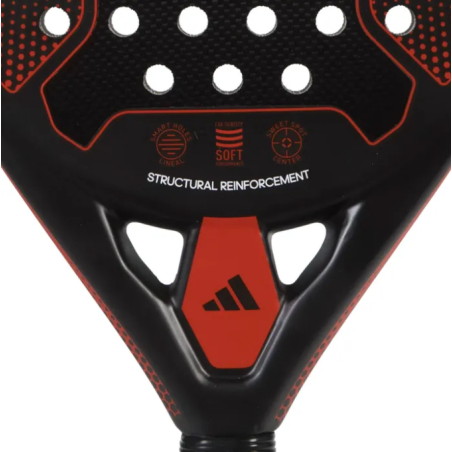 Raquette Padel ADIDAS RX CARBON (365g) Noir / Blanc / Rouge 2023