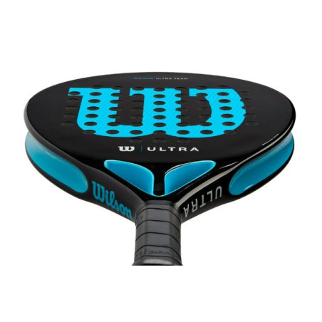 Raquette Padel WILSON ULTRA TEAM V2 Noir / Bleu (366 g) 2023