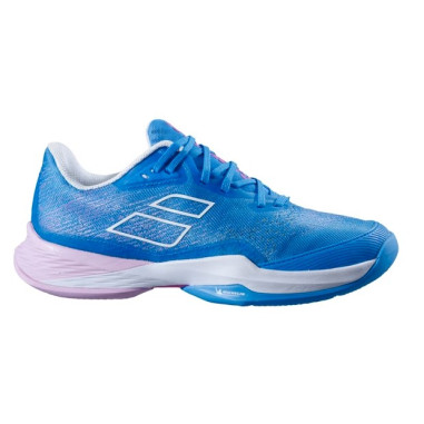 Chaussures BABOLAT Femme JET MATCH 3 Terre Battue Bleu / Rose PE 2023