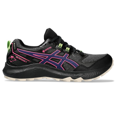 Chaussures Running ASICS Femme GEL SONOMA 7 GTX Noir Rose Bleu AH 2023