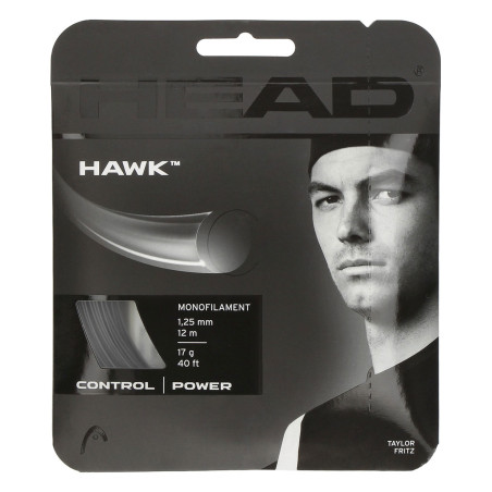 Cordage HEAD HAWK Noir 1.25mm (12m)