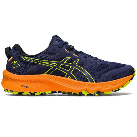 Chaussures Running ASICS Homme GEL-TRABUCO TERRA Bleu / Orange / Jaune  2023
