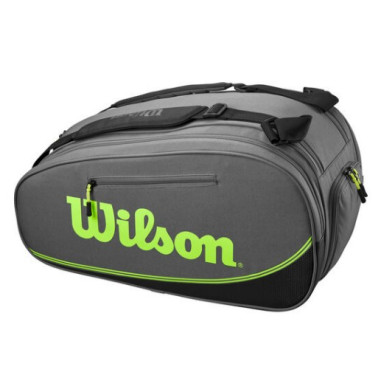 Sac de PADEL WILSON TOUR BLADE Gris / Vert 2023