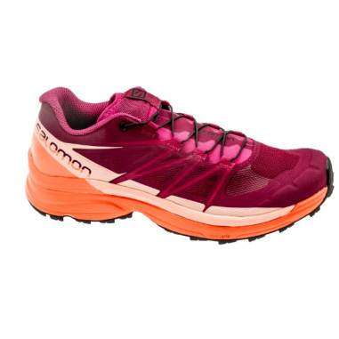 Chaussures Running SALOMON Femme Wings Pro3 W Ciel PE 2018