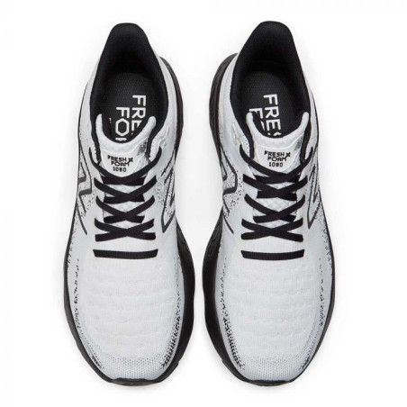 Chaussures Running NEW BALANCE Homme 1080  Blanc / Noir AH 2022