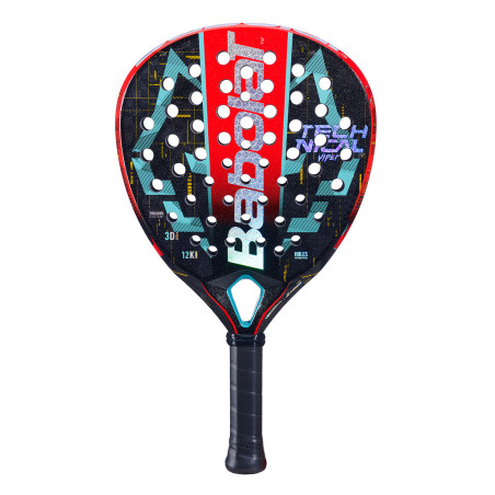 Raquette Padel BABOLAT TECHNICAL VIPER JUAN LEBRON  Noir/Rouge/Vert (365 g) 2023