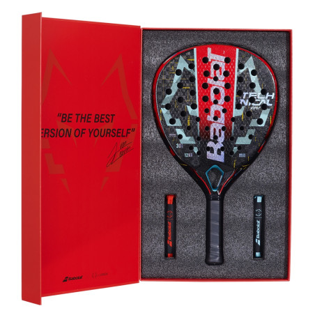 Raquette Padel BABOLAT TECHNICAL VIPER JUAN LABRON  Noir/Rouge/Vert (365 g) 2023