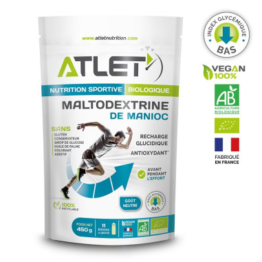Boisson ATLET Maltodextrine Manioc 450g
