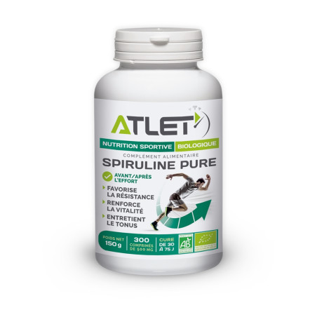 Spiruline Pure ATLET 300 Comprimés 150g