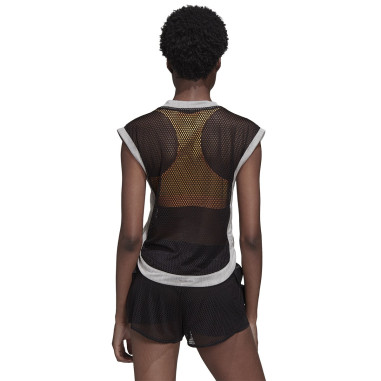 T-Shirt ADIDAS Femme NEW YORK Gris / Noir /...