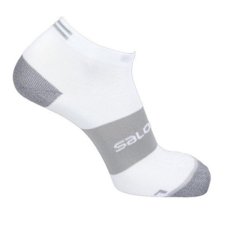 Chaussettes Courtes SALOMON Homme Sonic Pro Blanc / Gris AH 2019