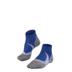 Chaussettes FALKE Homme RU4 CUSHION SHORT Gris / Bleu PE...