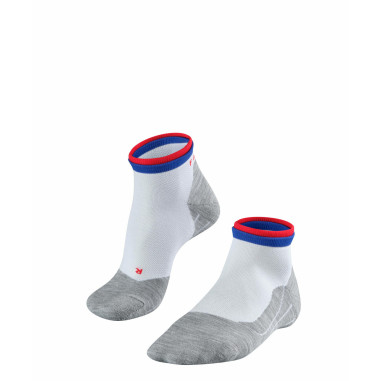Chaussettes FALKE Homme RU4 Cushion Short Grise / Bleu PE 2018