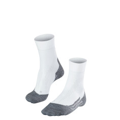 Chaussettes FALKE Femme Stabilizing Blanche / Grise PE 2019