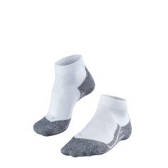 Chaussettes FALKE Femme RU4 LIGHT SHORT Blanc / Gris