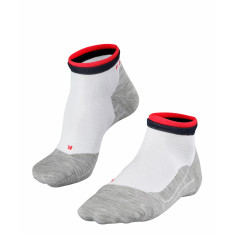 Chaussettes FALKE Homme RU4 SHORT Blanche / Marine / Rouge