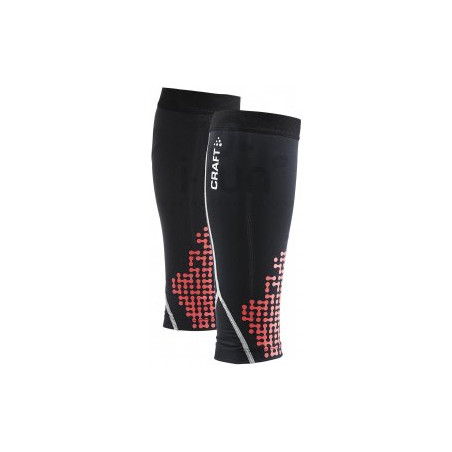 Jambières CRAFT Homme CALF PROTECTION Noir / Rouge AH 2017