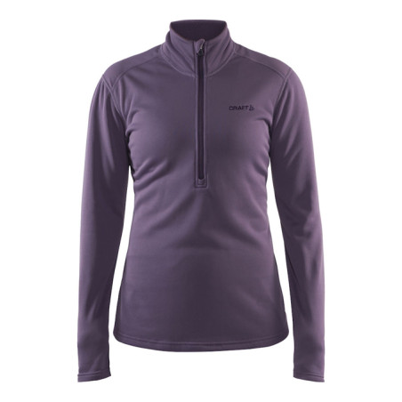 T-shirt Running Manches Longues CRAFT Femme SWEEP 1/2 ZIP Violet  AH 2017
