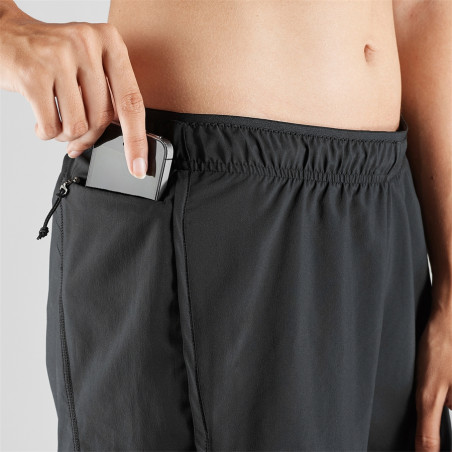 Short Running SALOMON Femme Agile Short Noir PE 2018