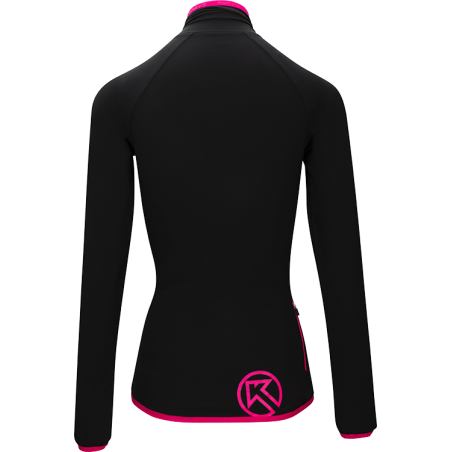 Veste Running KINETIK Femme KROSSLINK Noir / Rose AH 2018