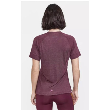 T-Shirt Running CRAFT Femme ADV TRAIL Bordeaux...