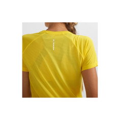 T-Shirt Running SALOMON Femme CROSS REBEL SS Jaune PE 2022 2