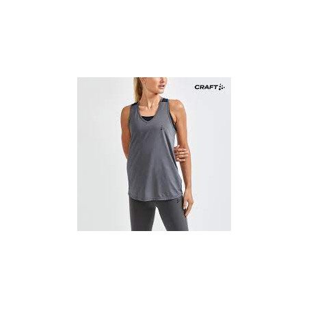 Débardeur Running CRAFT Femme Gris ADV CHARGE PERFORATED SINGLET AH 2021