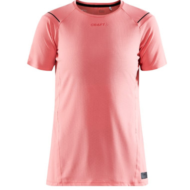 T shirt Running CRAFT Femme PRO Hypervent SS Tee Saumon AH 2021