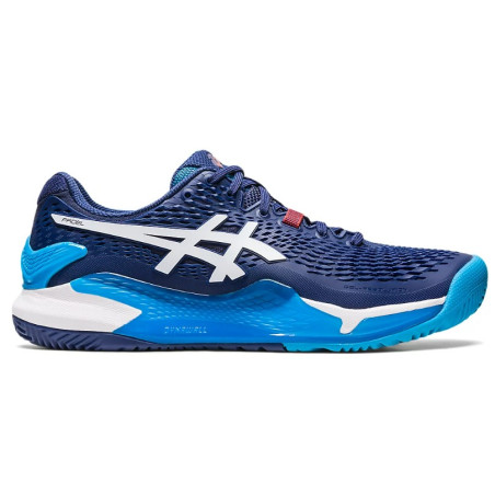 Chaussures Padel ASICS Homme GEL-RESOLUTION 9 Bleu PE 2023