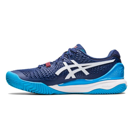 Chaussures ASICS Homme GEL-RESOLUTION 9 Padel Bleu PE 2023
