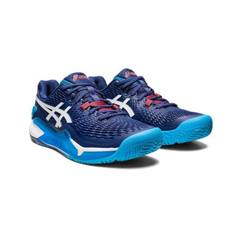 Chaussures ASICS Homme GEL-RESOLUTION 9 Padel Bleu PE 2023