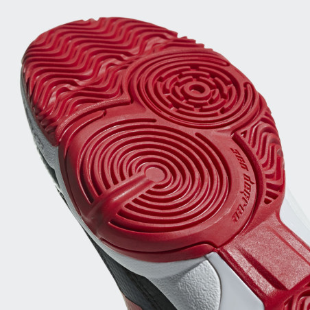 Chaussures ADIDAS Junior BARRICADE CLUB XJ Noir / Rouge AH 2018