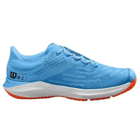 Chaussures WILSON Junior KAOS 3.0 Bleu / Orange PE 2020