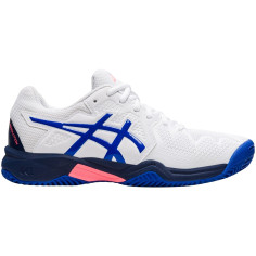 Chaussure ASICS Gar on Gel Resolution 5 GS Rouge Blanche